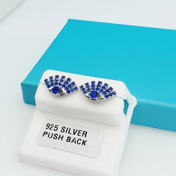 "925 Sterling Silver CZ Beautiful Earrings for Women, 1USPAR4199 - Picture 10 of 11